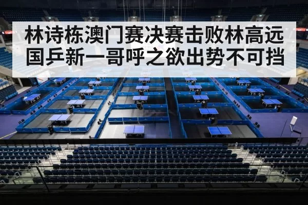 林诗栋澳门赛决赛击败林高远 国乒新一哥呼之欲出势不可挡